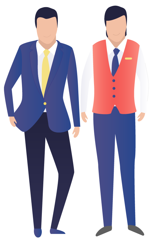 country club manager and employee country club manager and employee