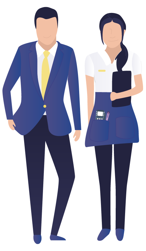 resto managers and employees resto managers and employees